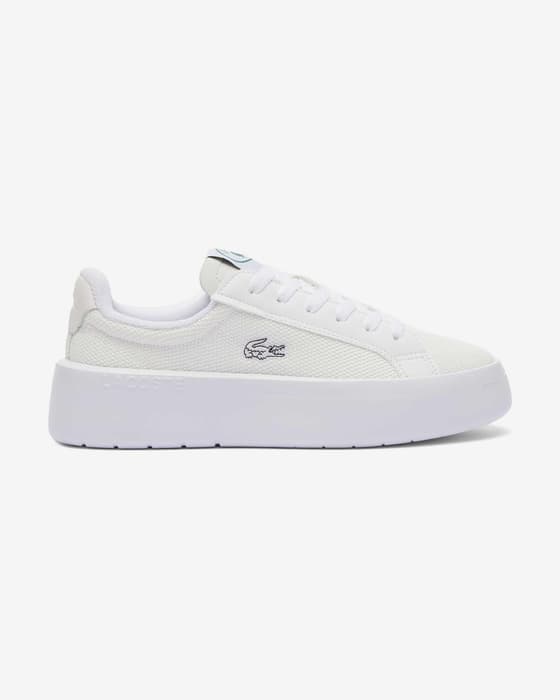 Zapatillas Lacoste Carnaby Platform Lite blanco puro mujer