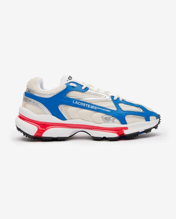 Zapatillas Lacoste L003 2K24 blanco azul rojo