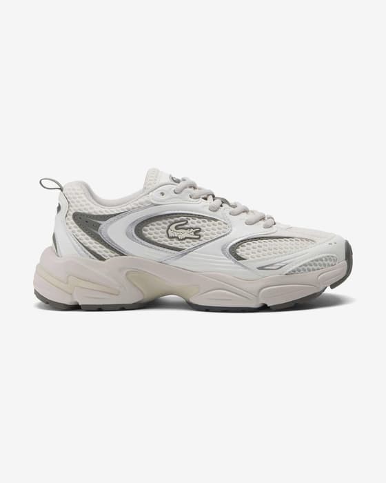 Zapatillas Lacoste Storm 96 2K blanco gris mujer