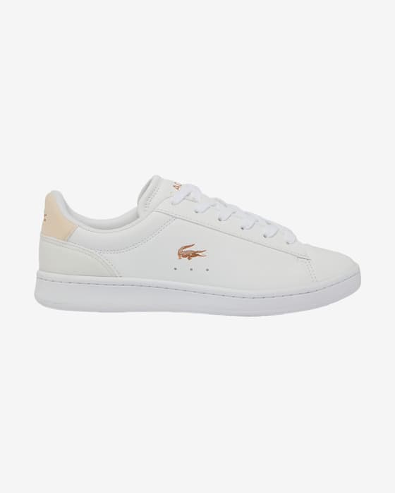 Zapatillas Lacoste Carnaby Set blanco naranja junior