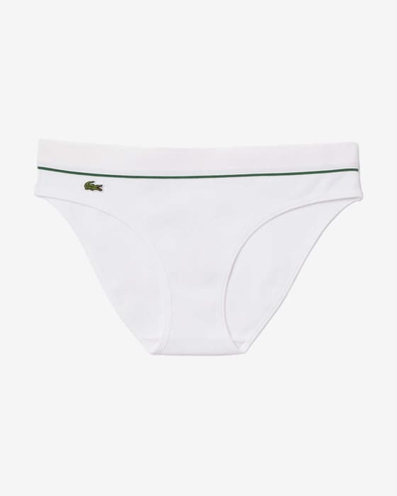 Braga Lacoste Canale Crocodile blanco