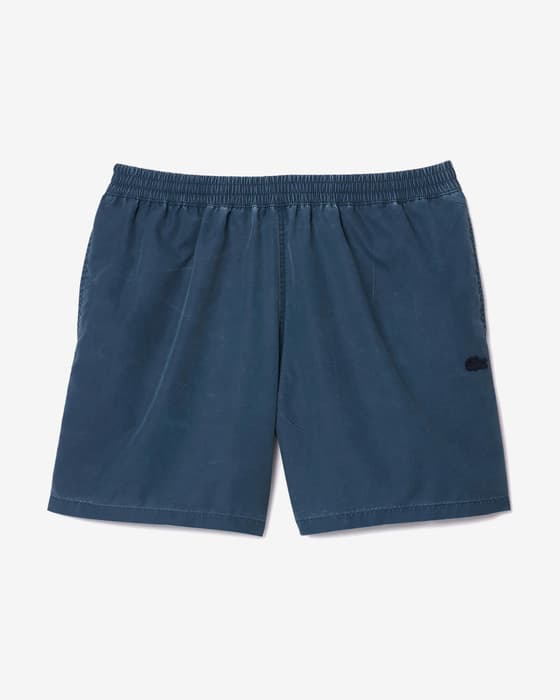 Bañador Lacoste Quick-dry Swim azul oscuro