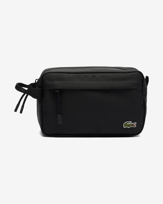 Neceser Lacoste Neocroc negro puro