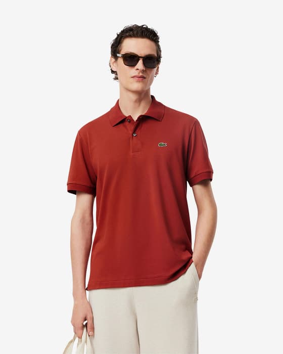 Lacoste Classic Fit L.12.12 LIGHT Poloshirt dunkelrot