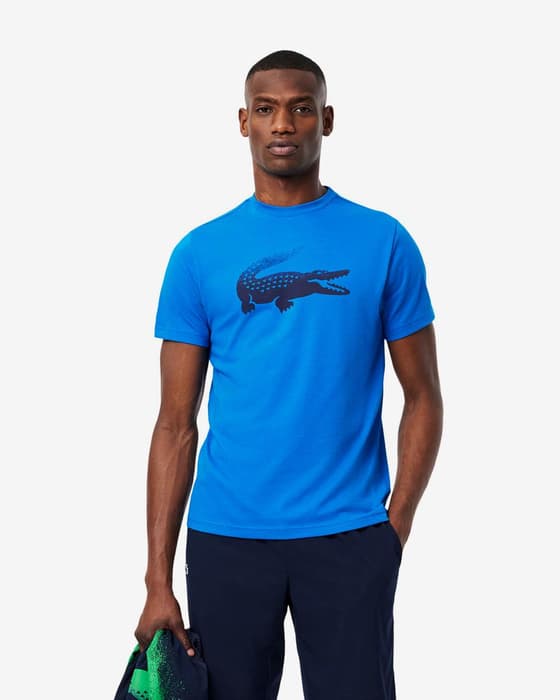 Lacoste Tennis x Daniil Medvedev short sleeve T-shirt blue