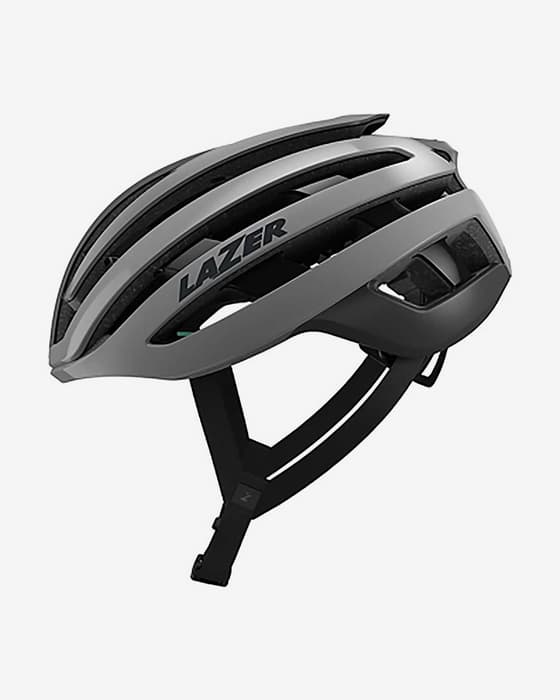 Casco Lazer Z1 gris claro negro