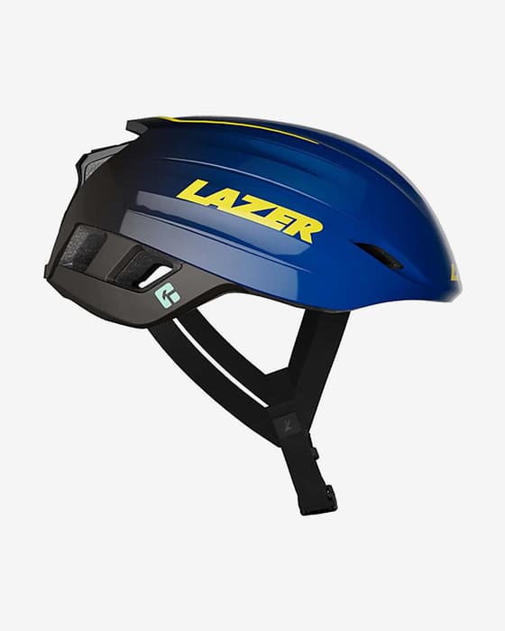 Casco Lazer Z1 KinetiCore Tour de France 2025 azul