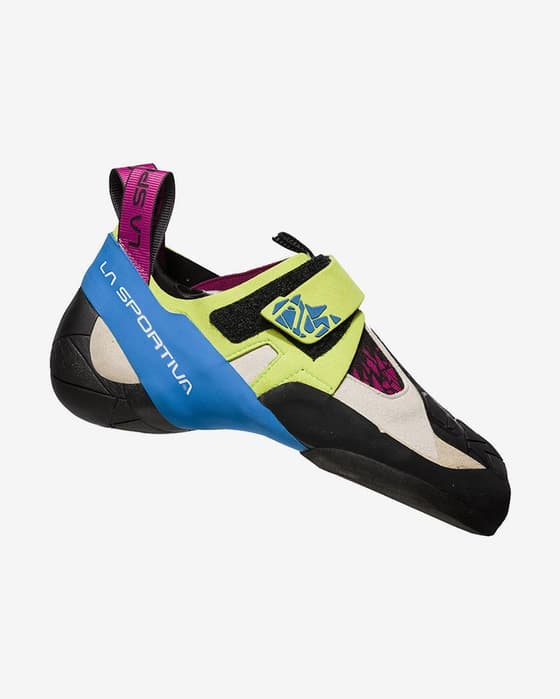 Pies de gato La Sportiva Skwama verde azul mujer