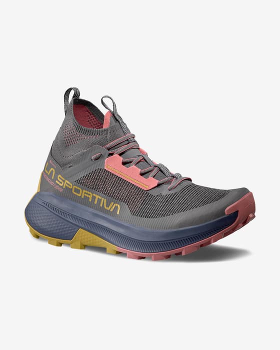 La Sportiva Prodigio Hike Shoes GORE-TEX grey pink yellow Women