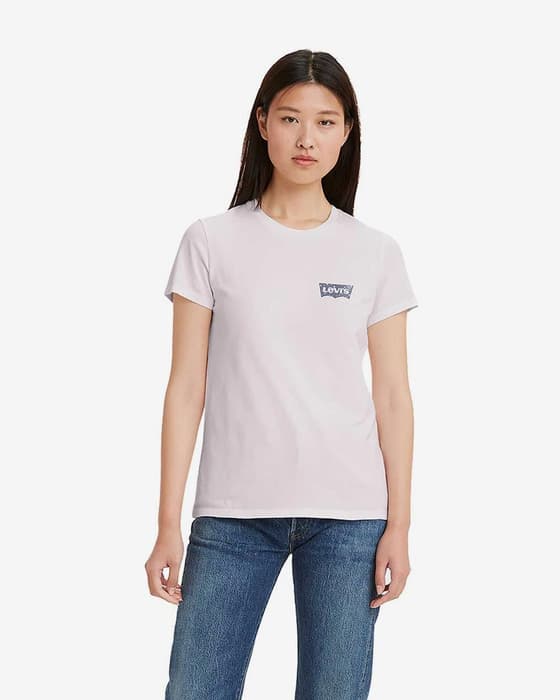 Camiseta Levi's Perfect manga corta blanco mujer