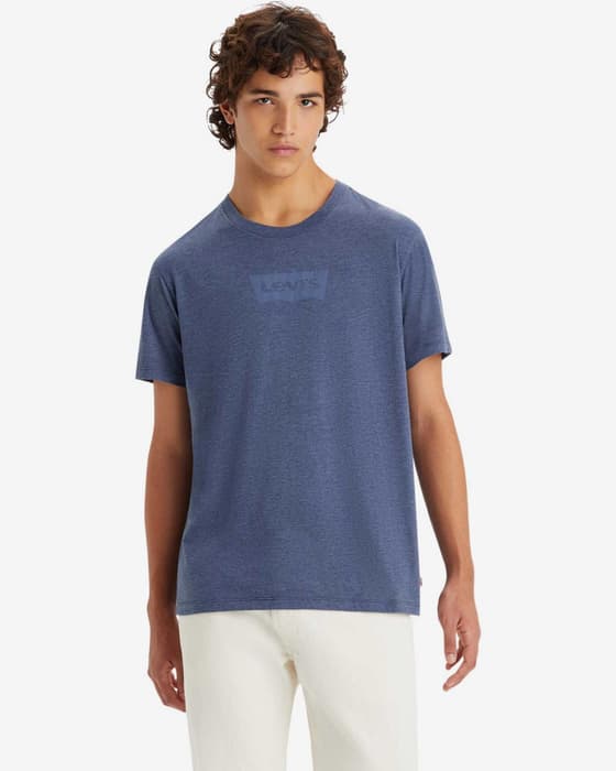 Camiseta Levi's Graphic Crewneck manga corta azul oscuro
