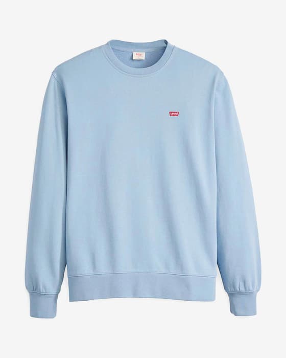 Sudadera Levi's New Original Crew azul azul celeste