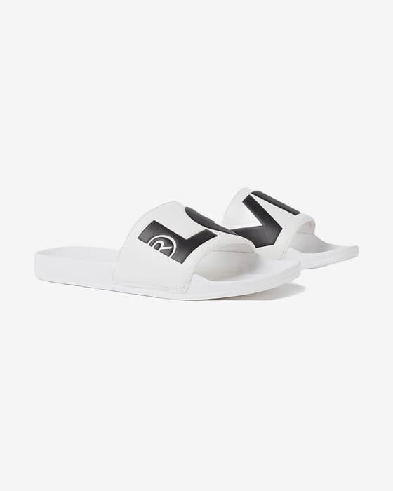 Chanclas Levi's June blanco negro