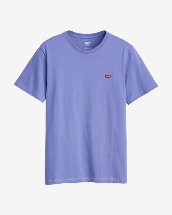 Camiseta Levi's Original Logo manga corta lila claro