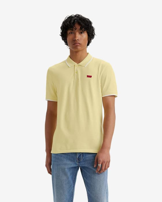 Polo Levi's Slim Hosemark manga corta amarillo