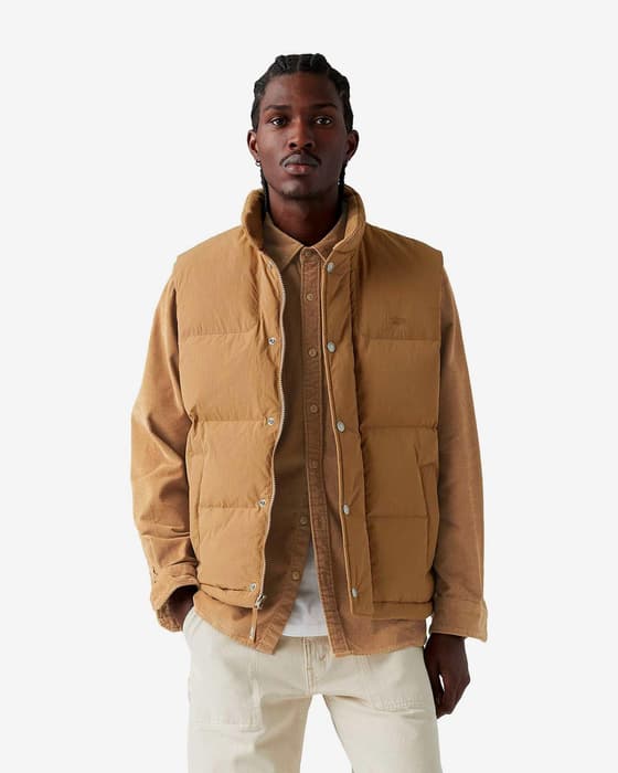 Chaleco Levi's Rockridge marrón camel