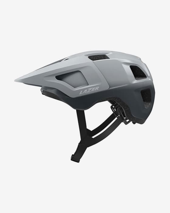 Casco Lazer Lupo KinetiCore gris oscuro negro