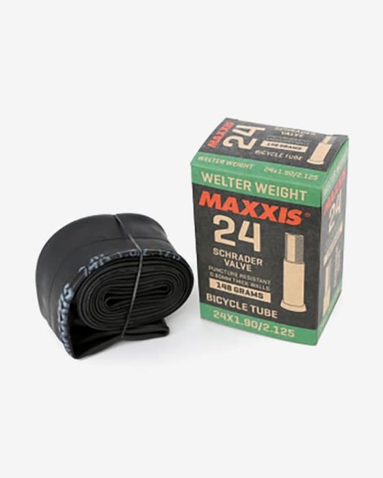 Cámara Maxxis Welter Weight 24x1.90/2x125 Válvula Schrader 32mm
