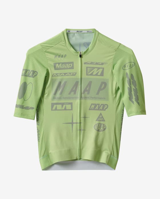 Maillot MAAP Drome Pro Air 3.0 manches courtes vert citron