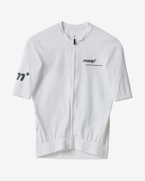 Maillot MAAP Training manga corta blanco brillante mujer