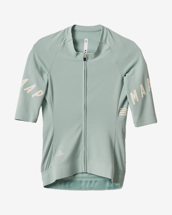 Maillot MAAP Aeon manga corta verde pálido mujer