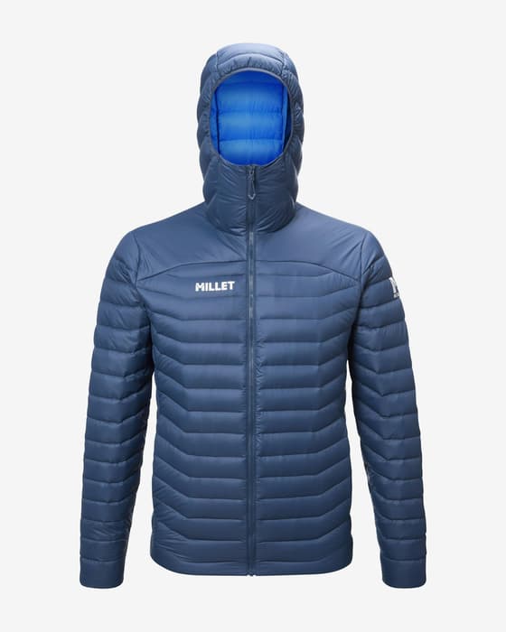 Chaqueta con capucha Millet Evole Light 700 azul capri