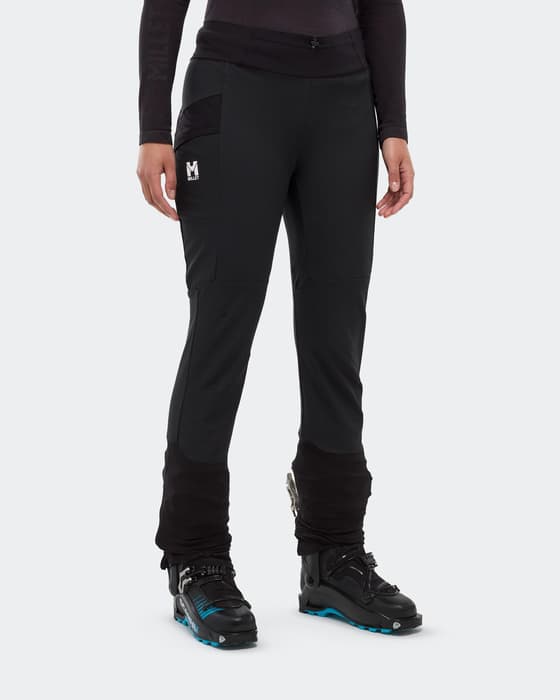 Pantalón largo Millet Pierra Ment negro carbón mujer