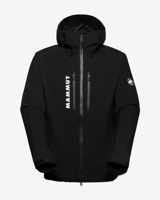 Chaqueta con capucha Mammut Freeflight HS Thermo negro