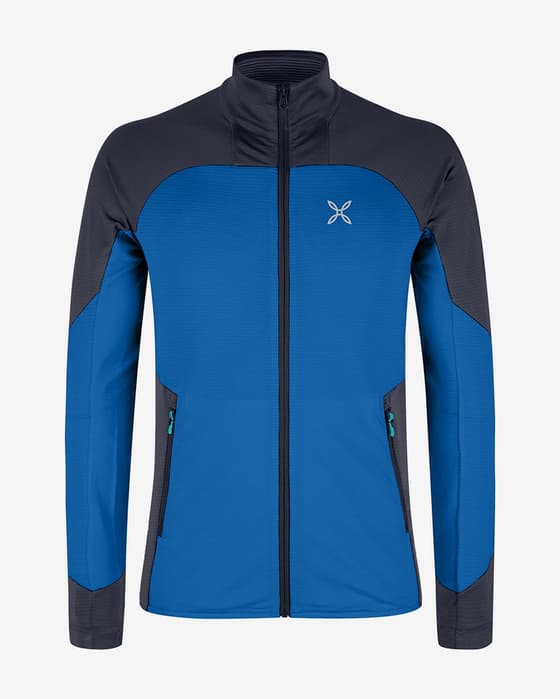 Giacca Montura Rise Maglia blu elettrico nero