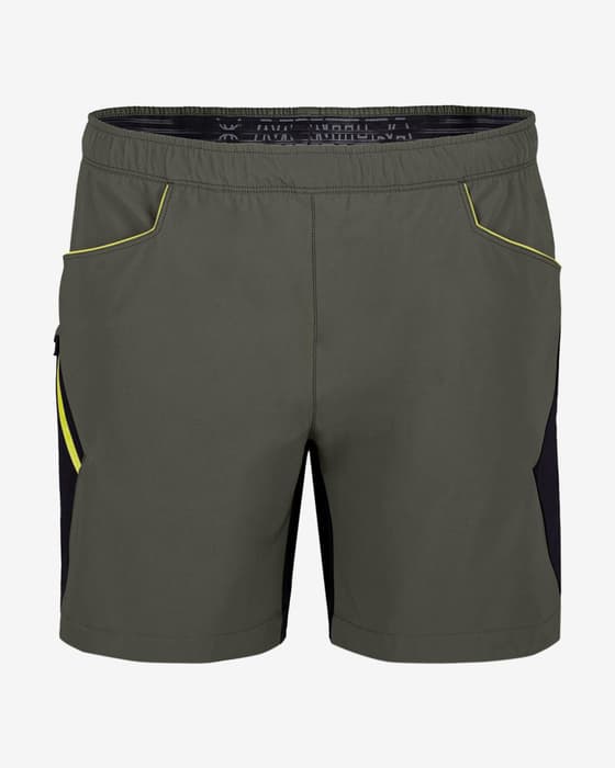 Pantaloni corti Montura Spitze verde cromo nero