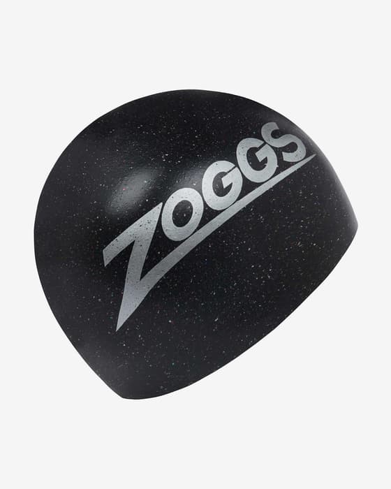 Gorro de natación Zoggs Easy Fit Eco Cap negro gris