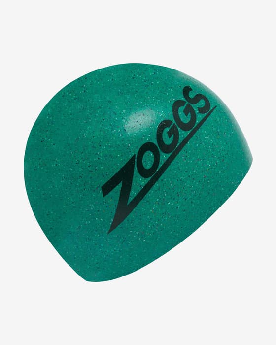 Gorro de natación Zoggs Easy Fit Eco Cap verde negro
