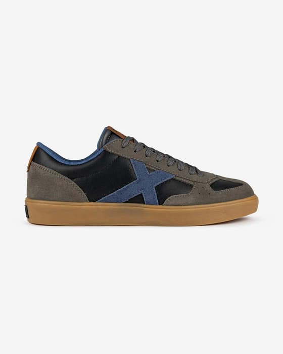 Zapatillas Munich Break negro azul gris