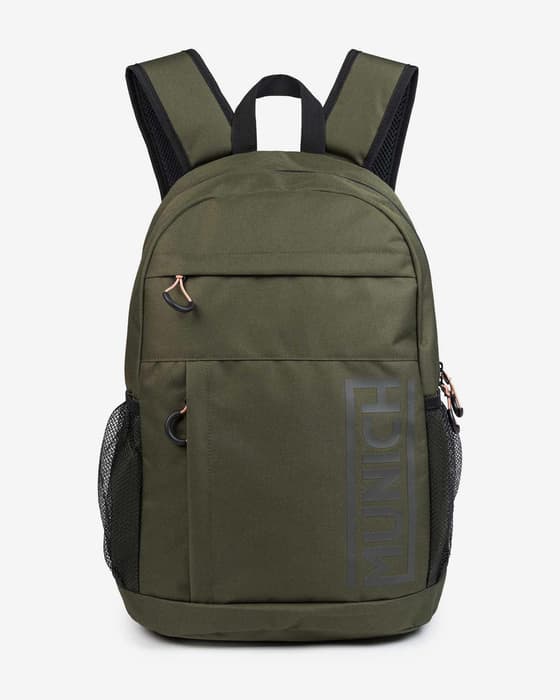 Mochila Munich Gym Sports Backpack Slim verde oscuro