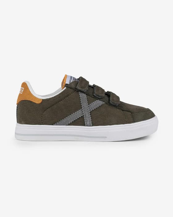 Zapatillas Munich Mini Rete verde caqui infantil