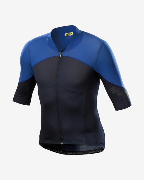 Maillot Mavic Cosmic Ultimate manga corta azul - Corte Slim