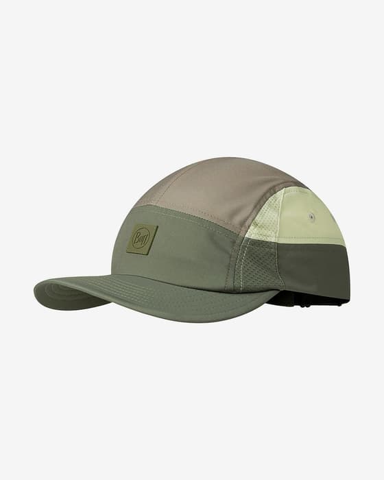 Cappellino Buff 5 Panel Go verde bosco grigiastro