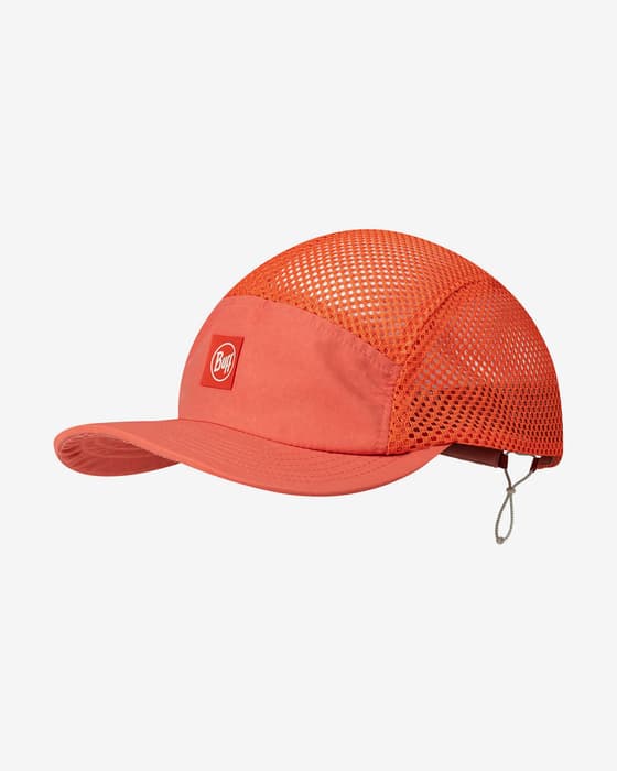 Gorra Buff 5 Panel Air naranja intenso