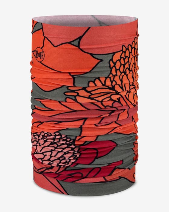 Buff CoolNet UV naranja rojo gris