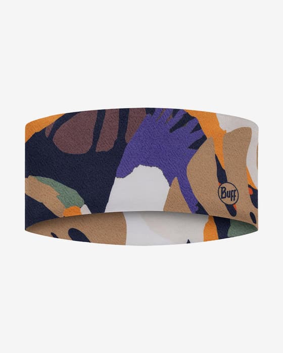 Cinta para la cabeza Buff CoolNet UV Wide violeta multicolor