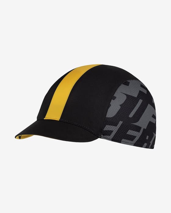 Buff Pack Cycle Logo cap zwart geel