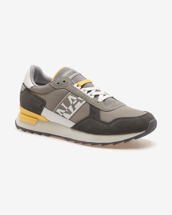 Scarpe Napapijri Stab grigio nero giallo