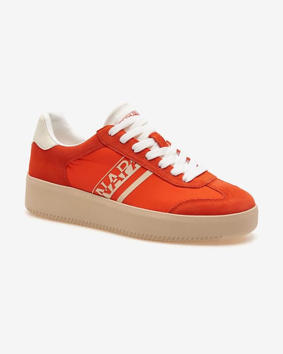 Scarpe Napapijri Jade rosso arancione donna