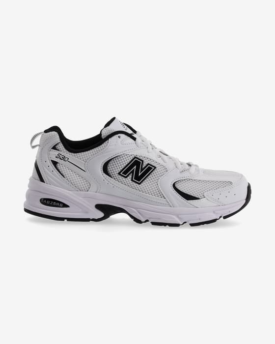 Ténis New Balance 530 branco acinzentado preto