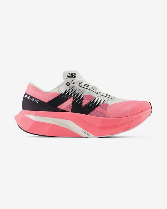 Zapatillas New Balance FuelCell SuperComp Elite v4 rosa blanco negro
