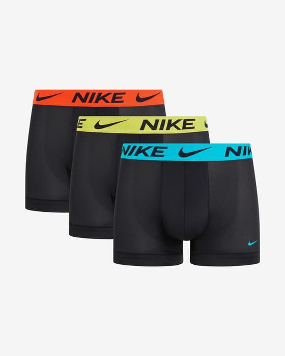 Bóxer Nike Dri-Fit Microfiber negro azul amarillo