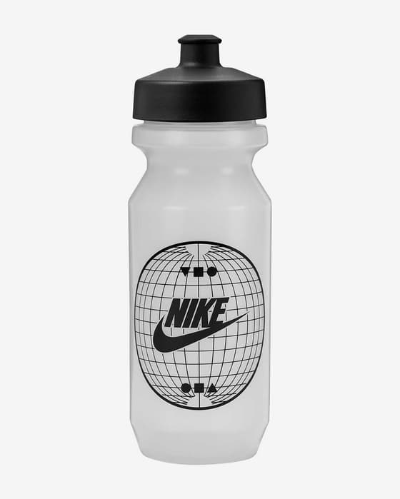 Bidón Nike Big Mouth 2.0 22 oz blanco logo negro