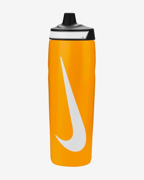 Bidón Nike Refuel Grip 24 oz naranja blanco