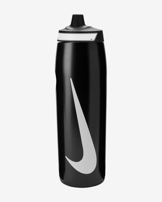 Bidón Nike Refuel 1L negro blanco
