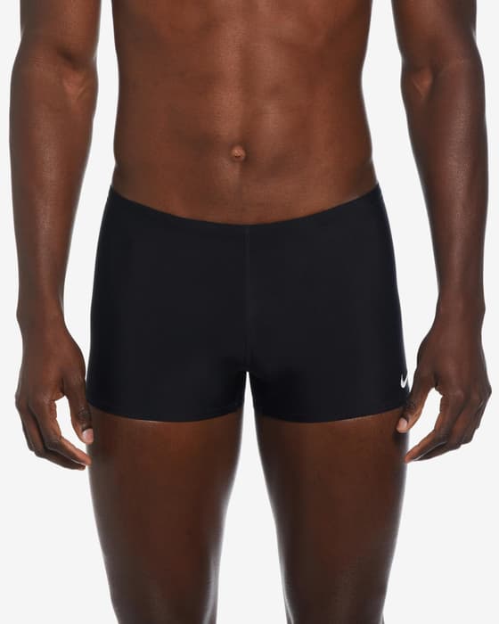 Maillot de bain Nike Swim Solid noir